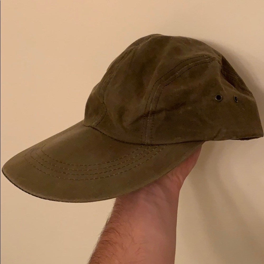 Waxed Green Filson Hat